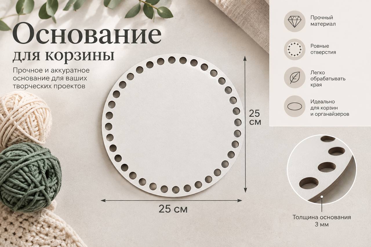 Основание для корзин и органайзеров